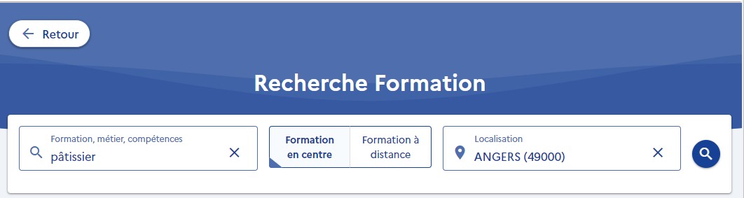 La recherche de formation