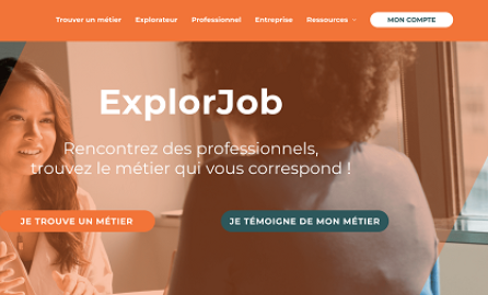 Copie écran site explorjob