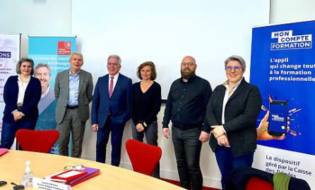 Signature convention Opco Santé et CDC